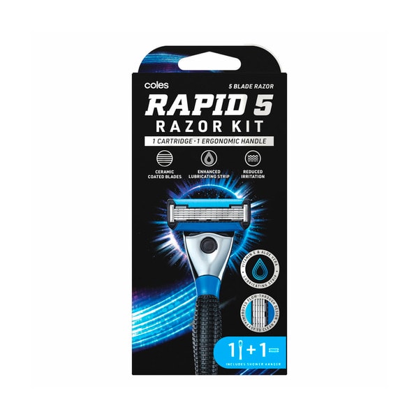 Coles Rapid 5 System Razor | 1 each