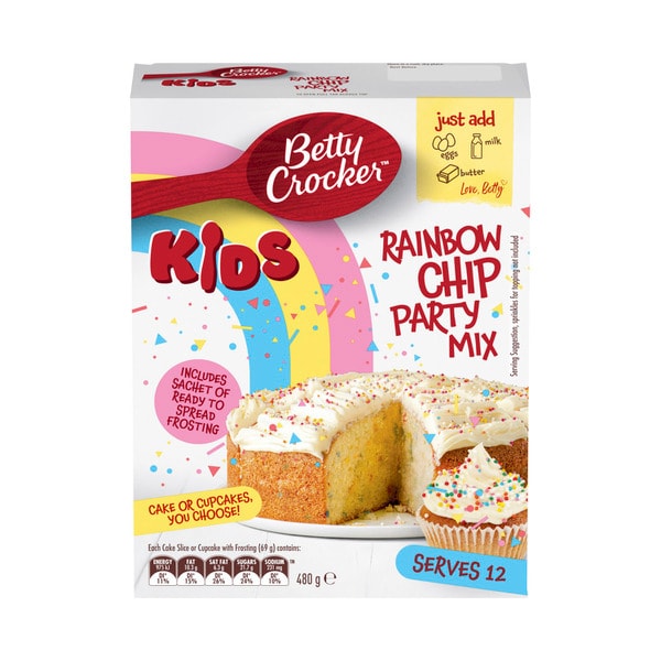 Betty Crocker Rainbow Cake Mix | 480g