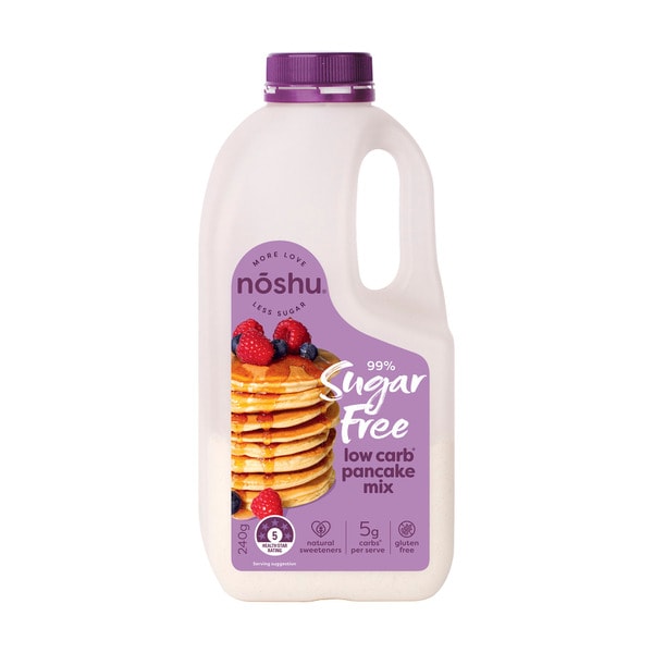 Noshu 99% Sugar Free Low Carb Pancake Shake | 240g