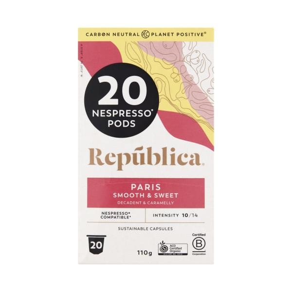 Republica Organic Capsules Paris | 20 pack