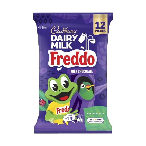 Cadbury Dairy Milk Chocolate Freddo Sharepack 12 Pack | 144g