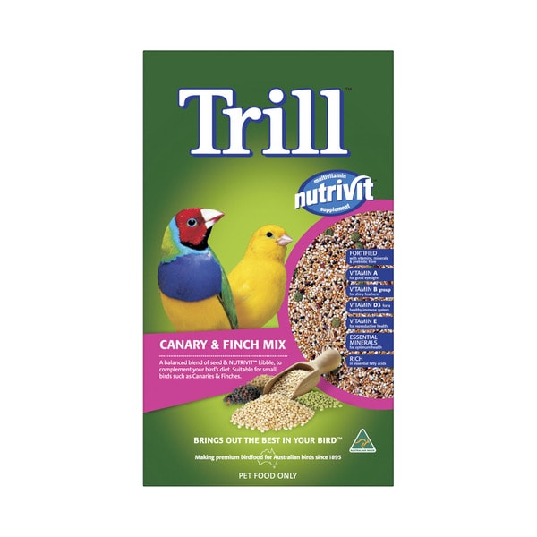 Trill Bird Seed Canary & Finch Mix | 1.8Kg