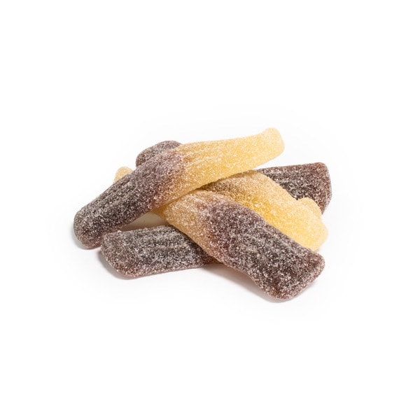 Coles Giant Sour Cola Bottles | approx. 100g