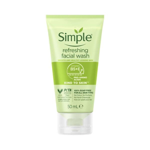 Simple Face Wash Refreshing Mini | 50mL