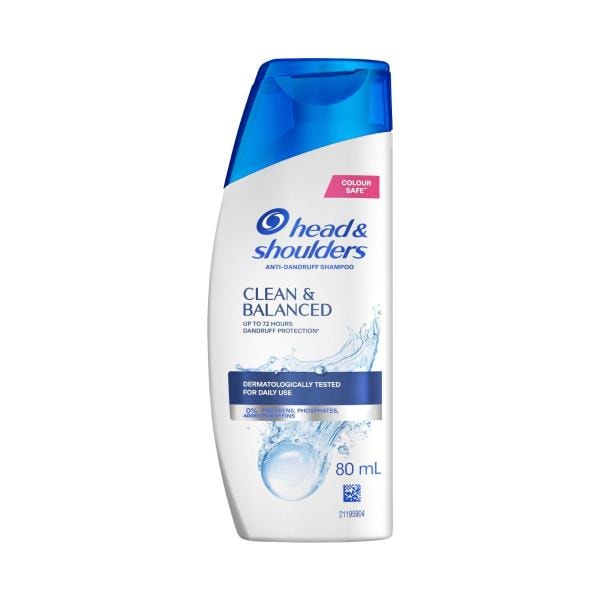Head & Shoulders Clean & Balanced Shampoo | 80mL
