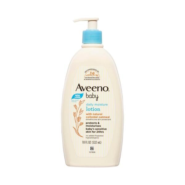 Aveeno Baby Daily Moisturising Fragrance Free Sensitive Moisturising Lotion | 532mL