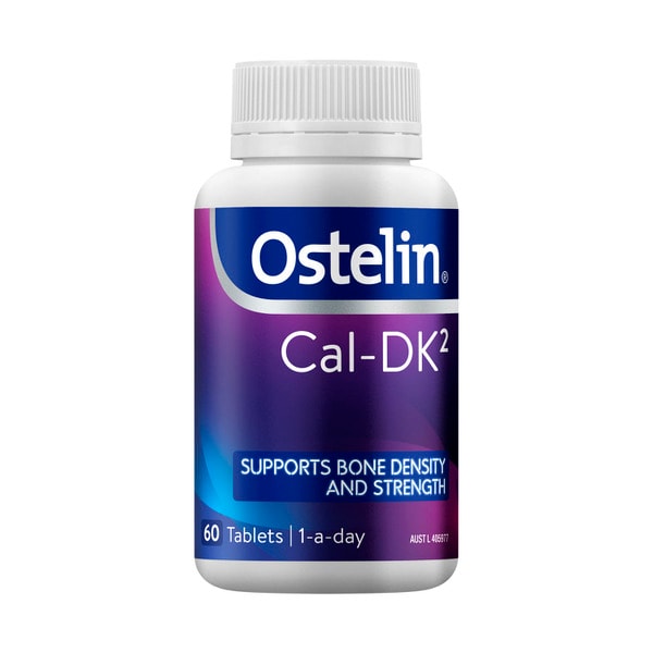 Ostelin Cal-DK2 Calcium + Vitamin D Tablets D3 For Bones | 60 pack