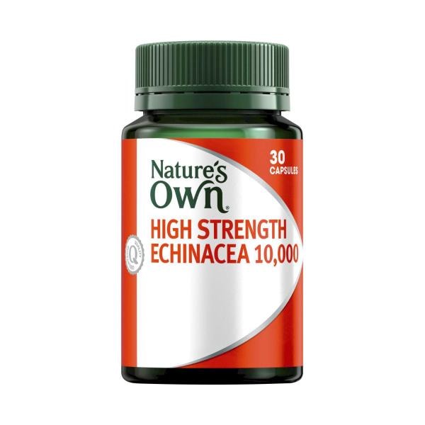Nature's Own High Strength Echinacea 10000mg Capsules | 30 pack