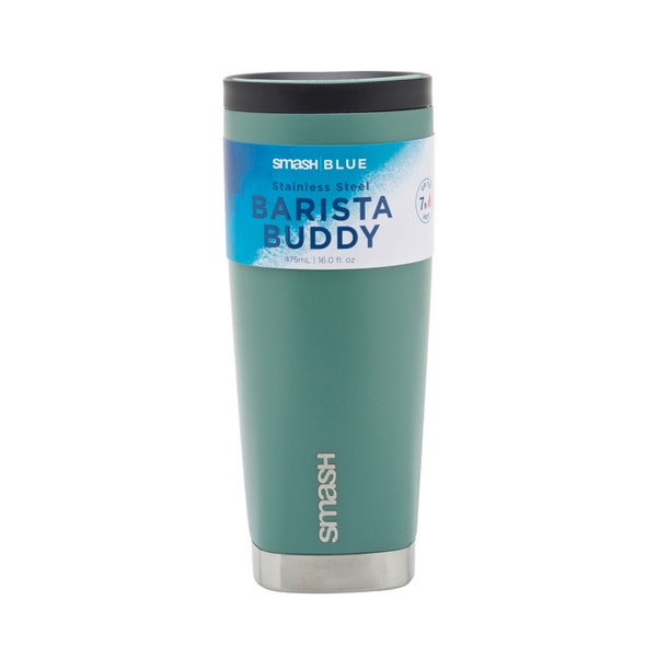 Smash Blue Stainless Steel Barista Buddy 475mL | 1 each