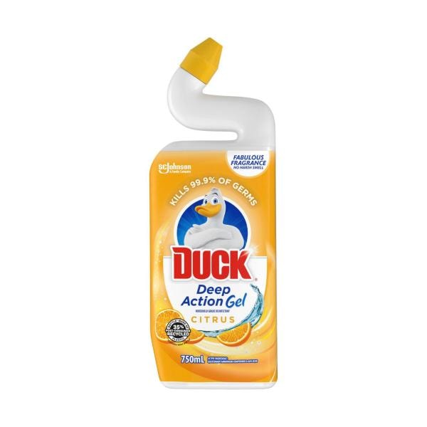 Duck Deep Action Toilet Gel Citrus | 750mL