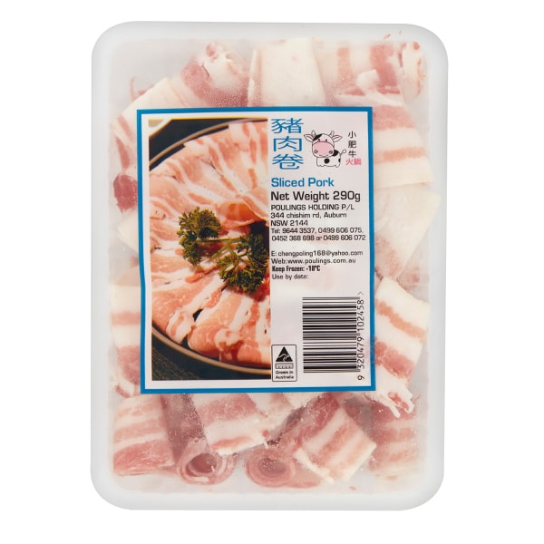 Poulings Sliced Pork | 290g