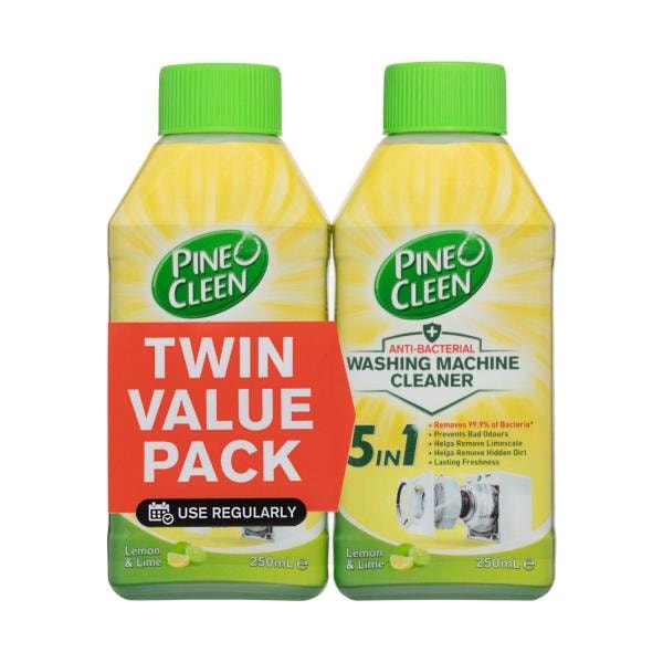 Pine O Cleen Washing Machine Cleaner Lemon 250mL | 2 pack