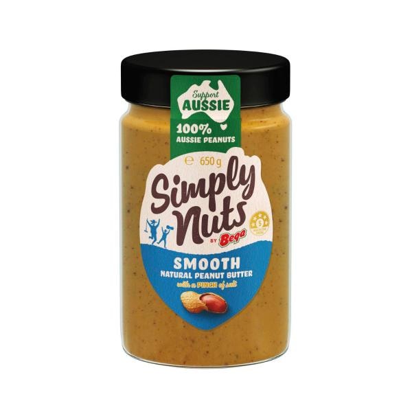 Bega Simply Nuts Smooth Peanut Butter | 650g