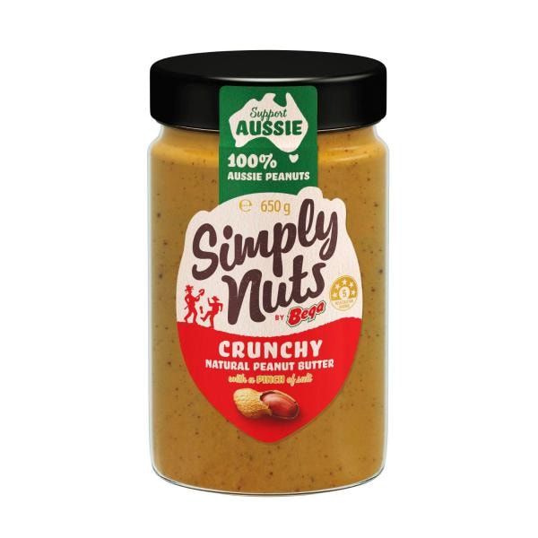 Bega Simply Nuts Crunchy Peanut Butter | 650g