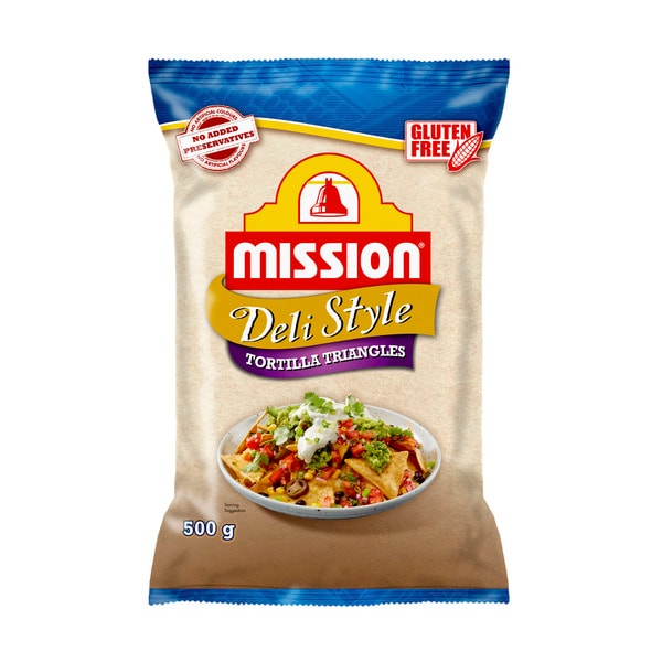 Mission Deli Style Tortilla Triangles | 500g