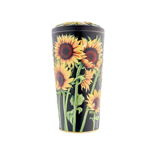 Coles Floral Vase Cream Biscuit Tin | 300g