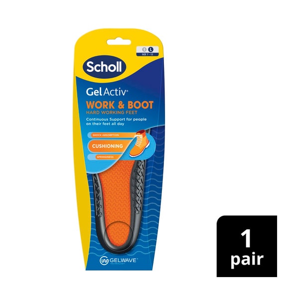 Scholl Work Men Activ Gel | 1 each