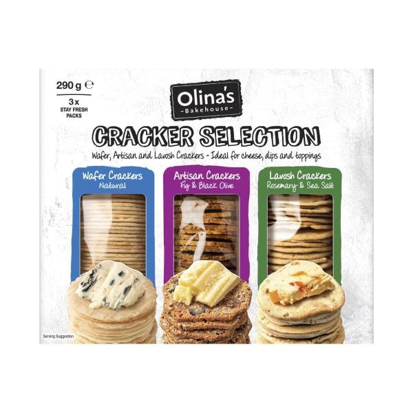 Olina's Selection Pack Crackers | 290g