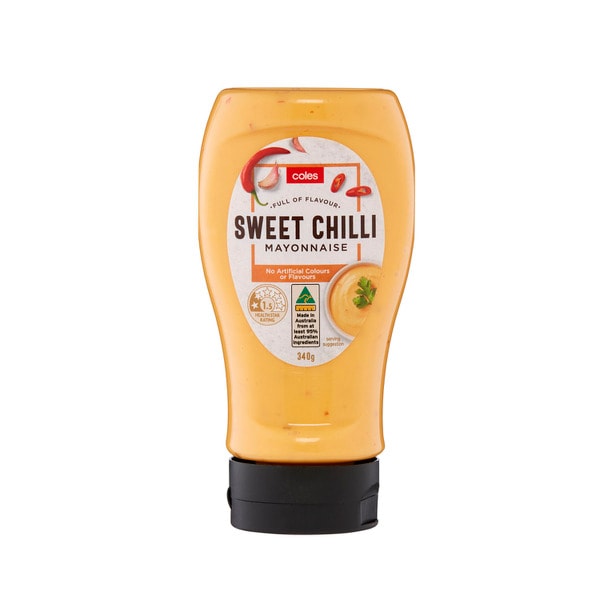 Coles Sweet Chilli Mayonnaise | 340g
