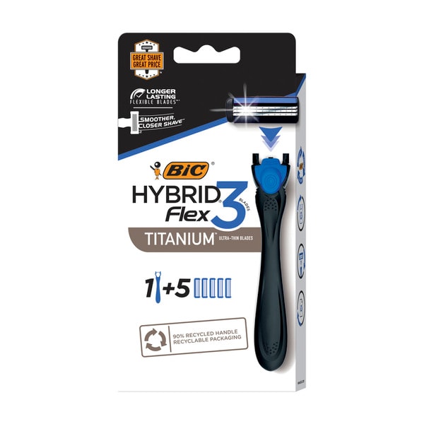 Flex Hybrid Flex 3 Razors | 5 each