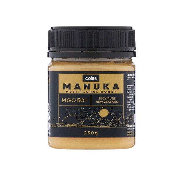 Coles Manuka MGO 50+ Multifloral Honey | 250g
