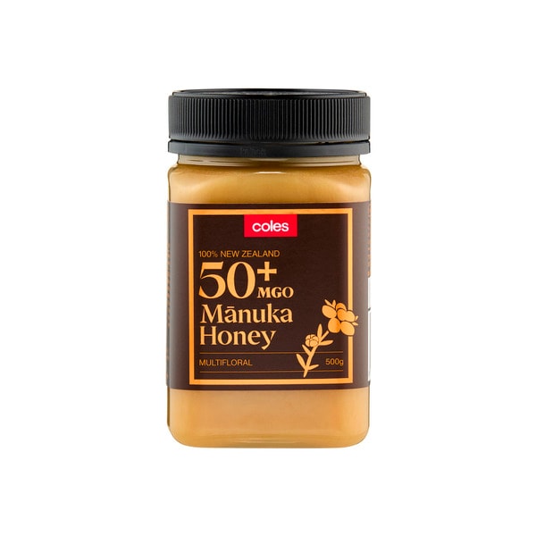 Coles Manuka Mgo 50+ Multifloral Honey | 500g