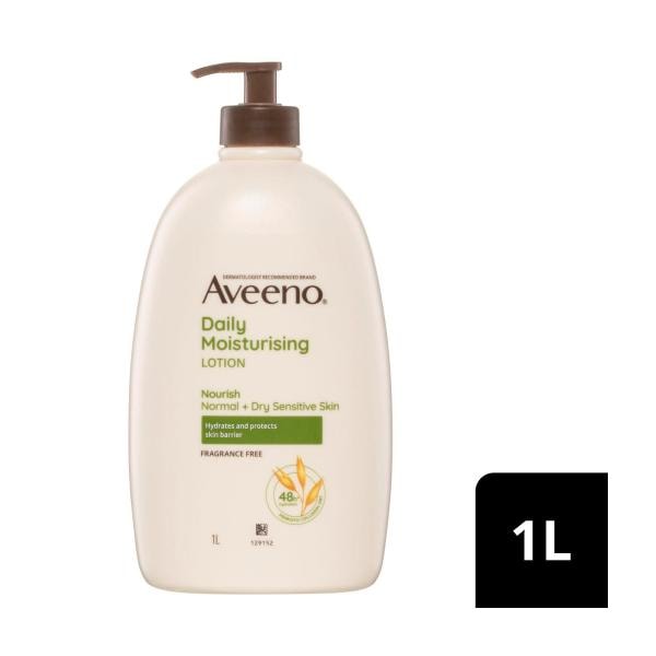 Aveeno Daily Moisturising Non-Greasy Fragrance Free Body Lotion | 1L