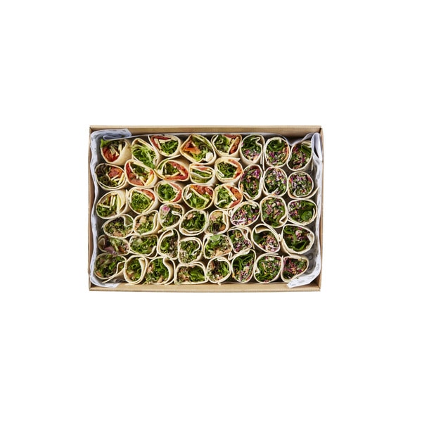 Coles Wraps Platter Vegetarian | 1 each