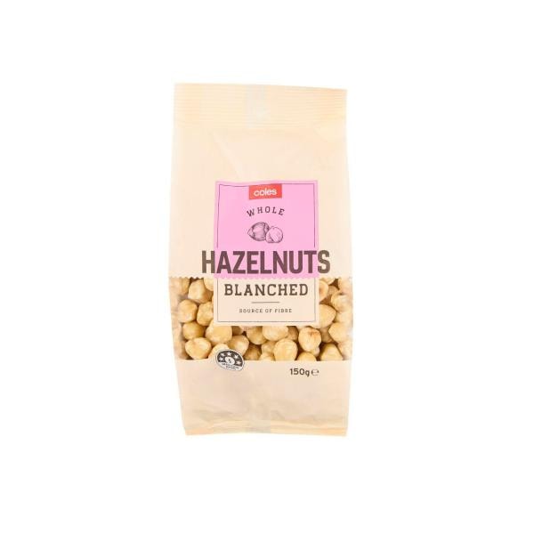 Coles Blanched Hazelnuts | 150g