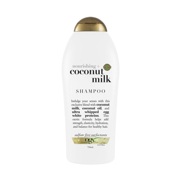 Ogx Nourishing + Hydrating Coconut Milk Shampoo For Dry Hair | 750mL