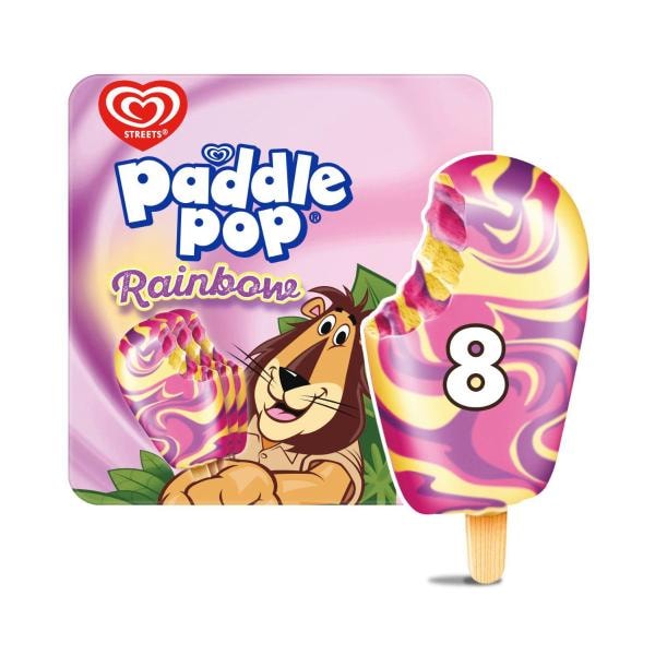 Streets Paddle Pop Rainbow | 544mL