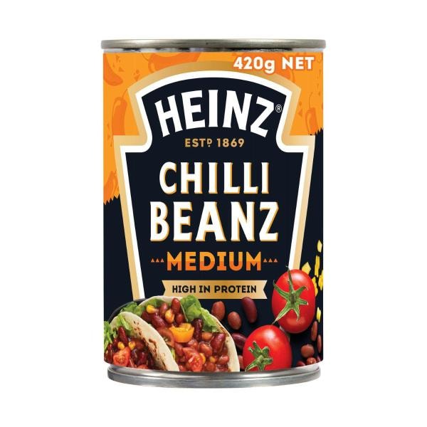 Heinz Mexican Chilli Beans Medium Baked Beans  | 420g