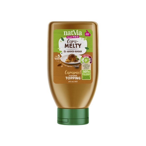 Natvia Topping Salted Caramel | 250mL