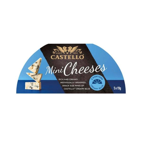 Castello Blue Cheese Mini 5 Pack | 95g
