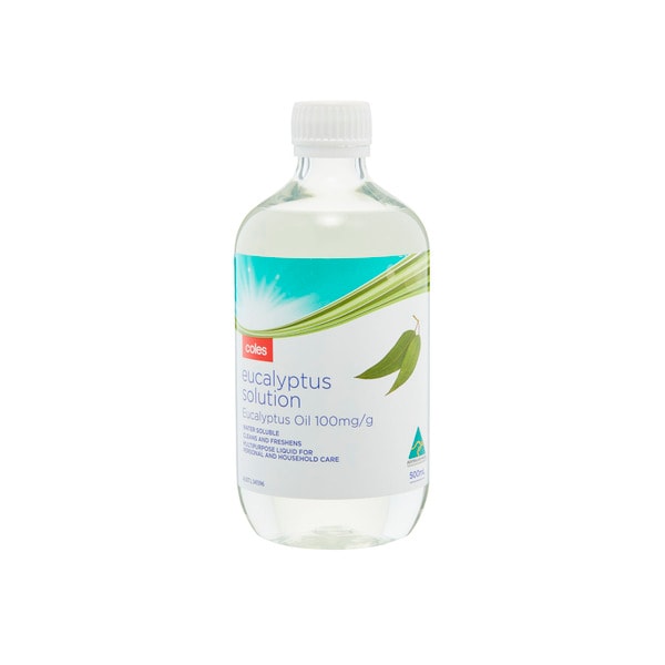 Coles Eucalyptus Solution 10% | 500mL
