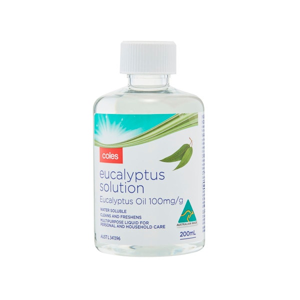 Coles Eucalyptus Solution 10% | 200mL