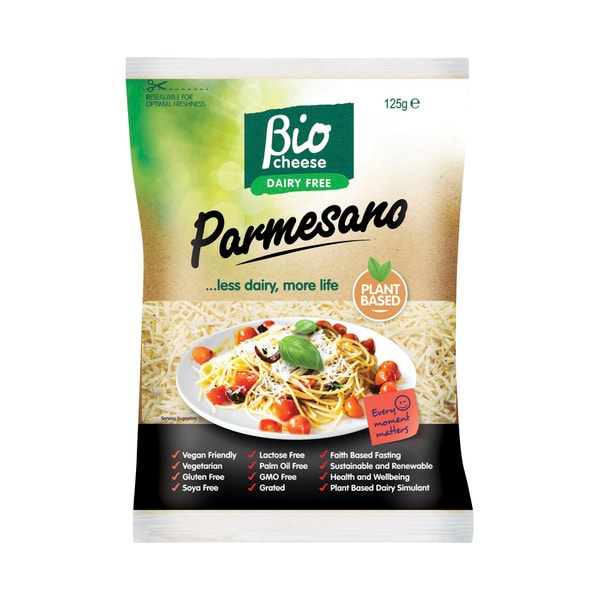 Bio Cheese Grated Parmesano | 125g