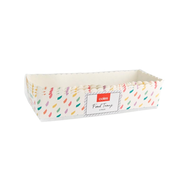 Coles Food Trays | 4pack