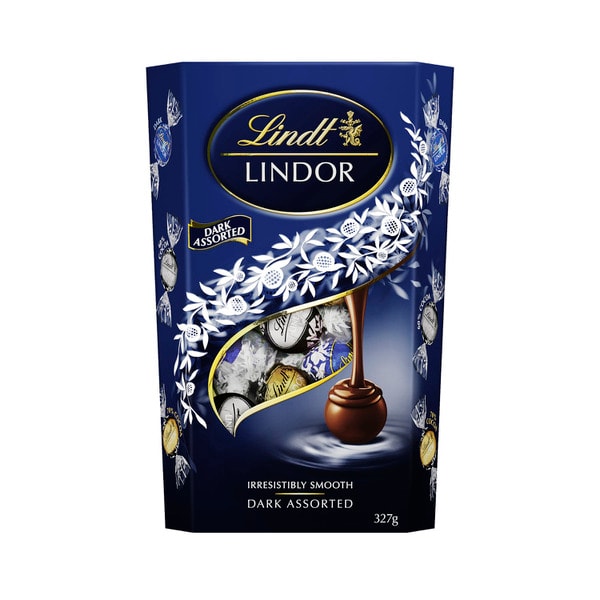 Lindt Lindor Dark Assorted Chocolate Cornet | 327g