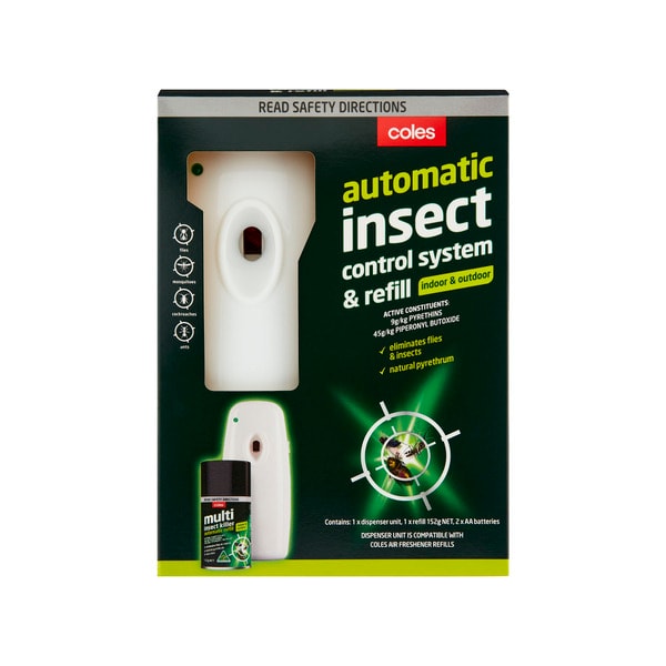 Coles Indoor & Outdoor Timed Insect Control Unit | 1 each