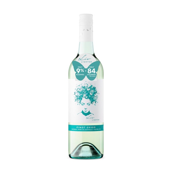 Zilzie Liv Lighter Pinot Grigio 750mL | 1 Each