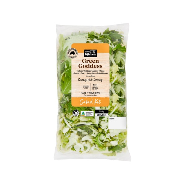 Coles Kitchen Green Goddess Salad Kit | 350g