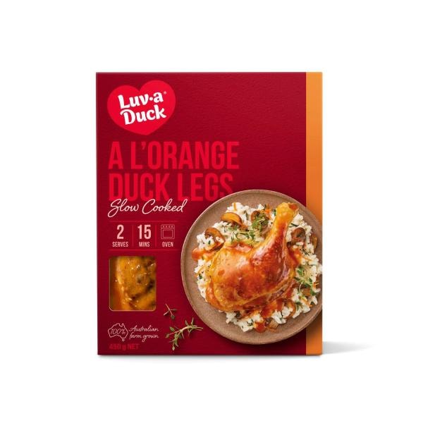 Luv A Duck A L'orange Duck Legs | 500g