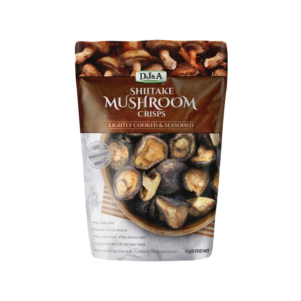 DJ & A Shitake Mushroom Crisps | 65g