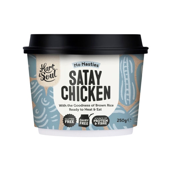 Hart & Soul Supergrain Ready Meal Satay | 250g