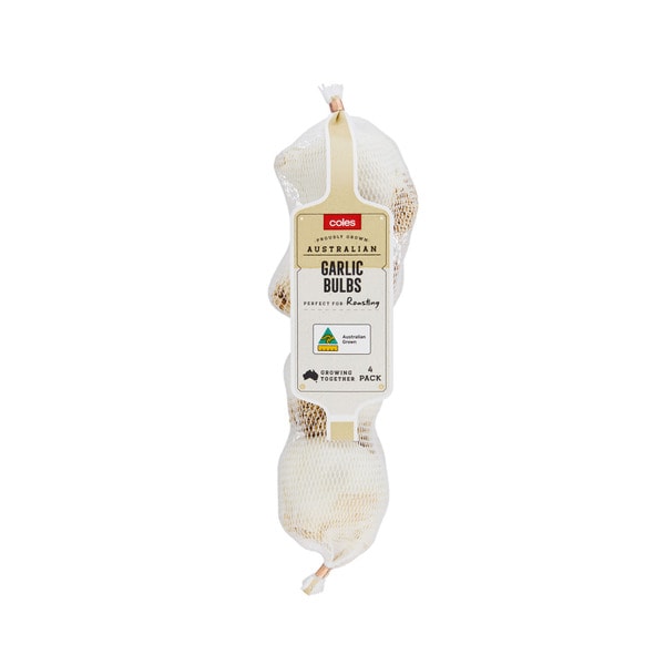 Coles Garlic Bulb Prepack | 4 pack