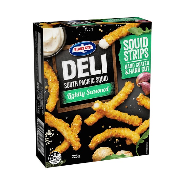Birds Eye Deli Lightly Seasoned Squid | 225g
