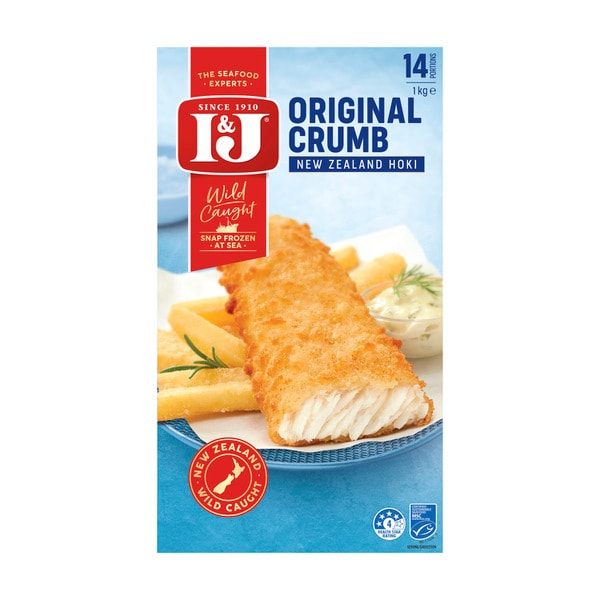 I&J Original Crumb Fish Fillets | 1kg