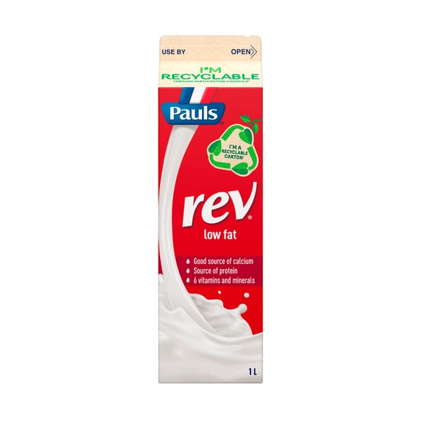 Pauls Rev Low Fat Milk Carton | 1L