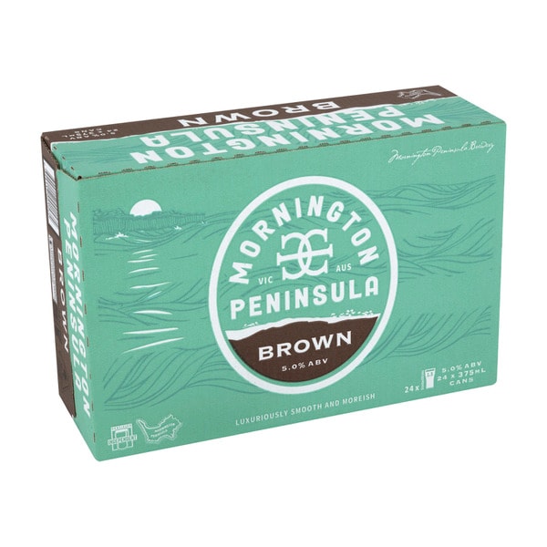Mornington Brown Ale Can 375mL | 24 Pack